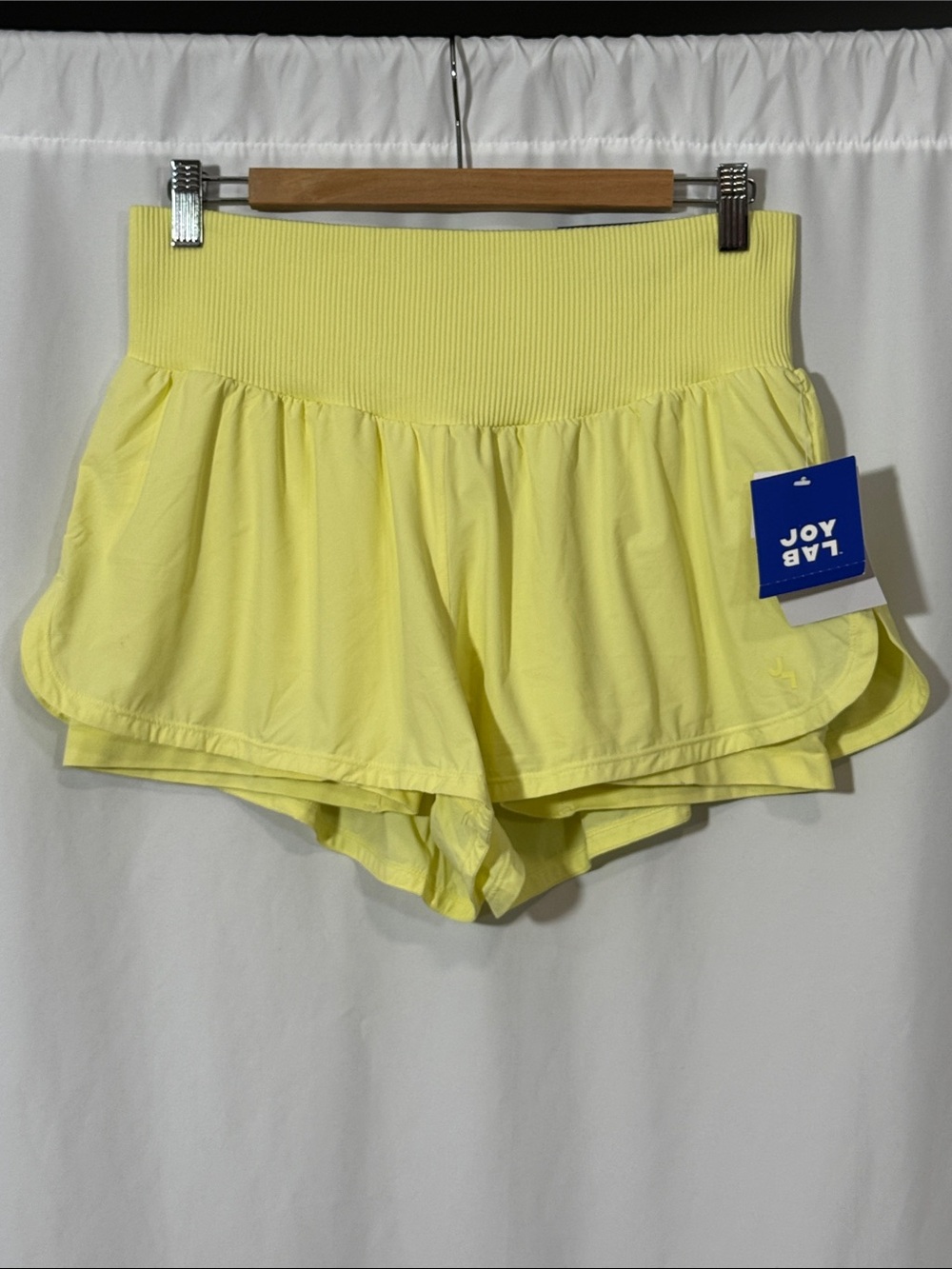 JoyLab Lemon Yellow Women's Active Shorts